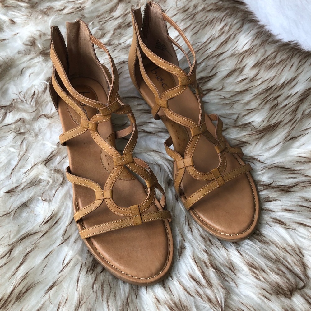 Low Wedge Sandals